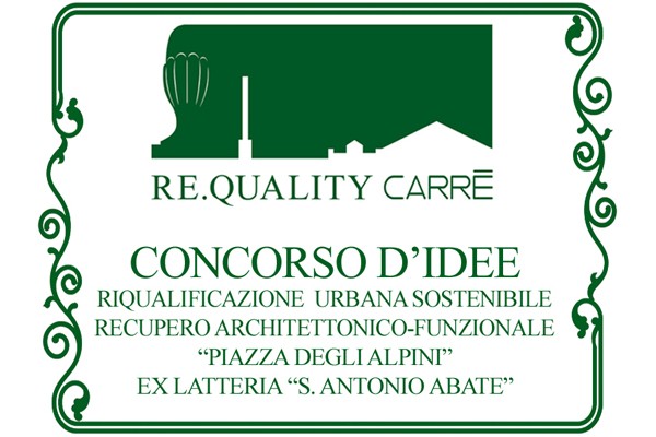 GRAFICA COORDINATA PER "RE.QUALITY CARR&Egrave;"